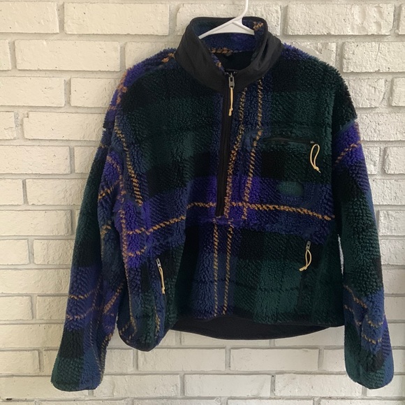 The North Face Women's Jacquard Extreme Pile Pullover - Plaid design - Picture 2 of 7